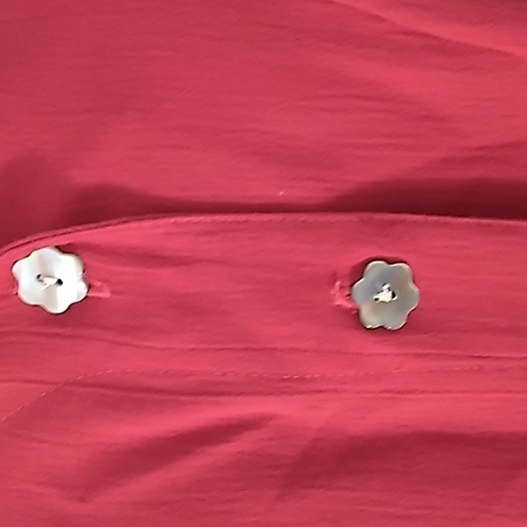 Vintage 80s Kathy Lee red dress 💃 sz 12 - Picture 3 of 5